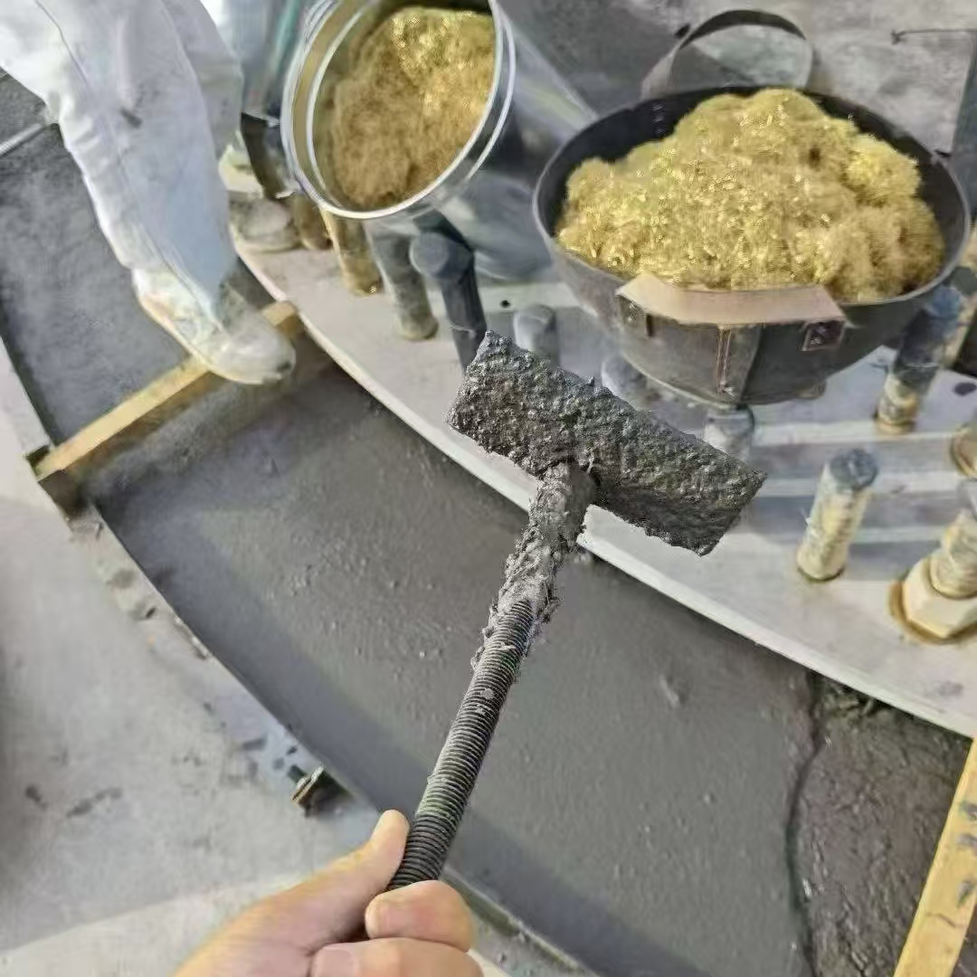 乌马河C120钢纤维高强无收灌浆料 轧机压缩机汽轮机发电机锻压设备底座灌浆材料
